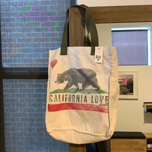 NWT Billabong "California Love" Tote Bag